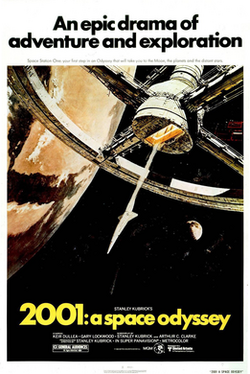2001: A Space Odyssey theatrical release poster