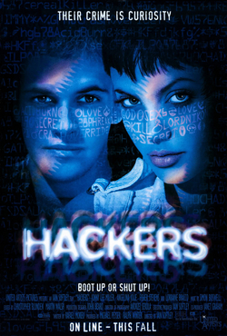 Hackers theatrical release poster