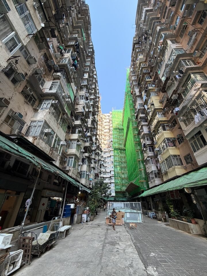 The Monster Building Courtyard.