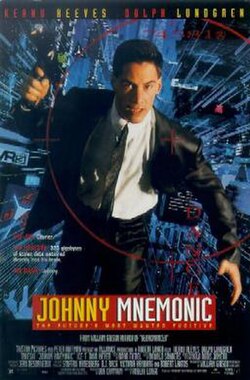 Johnny Mnemonic theatrical release poster