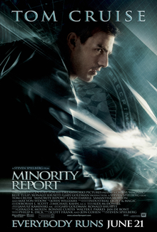 Minority Report theatrical release poster