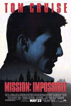 Mission: Impossible theatrical release poster