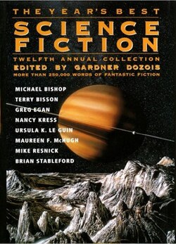 The Year's Best Science Fiction: Twelfth Annual Collection cover, in which Dead Space for the Unexpected was published