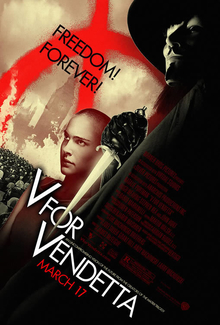 V for Vendetta theatrical release poster