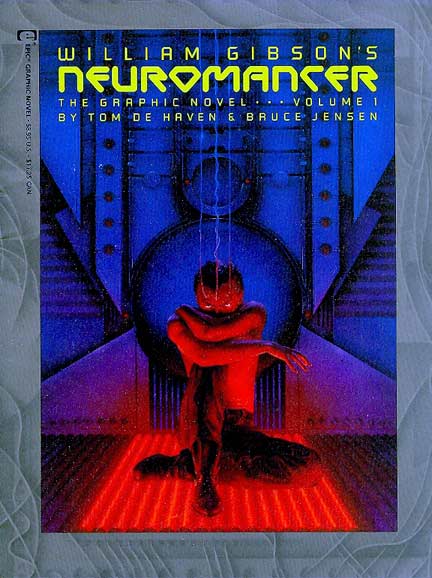 William Gibson's Neuromancer graphic novel cover